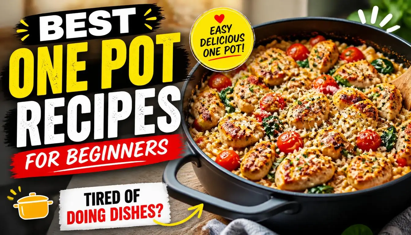 Best One Pot Recipes for Beginners Tired of Doing Dishes