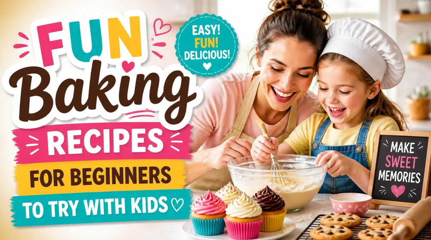 Fun Baking Recipes for Beginners to Try with Kids