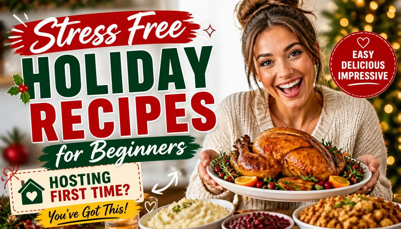 Stress Free Holiday Recipes for Beginners Hosting First Time
